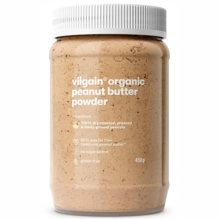 Vilgain Peanut Butter Powder vegan glutenfrei Erdnussbutter Pulver 450g